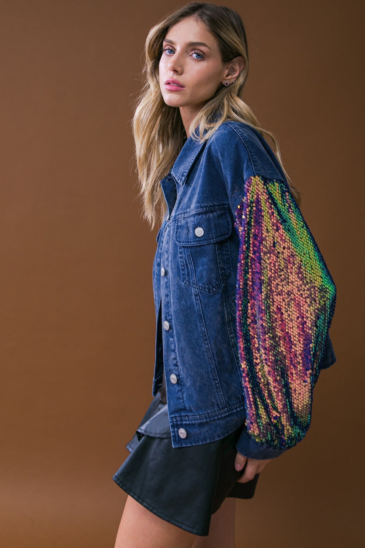 WALKING THE WALK DENIM JACKET Flying Tomato